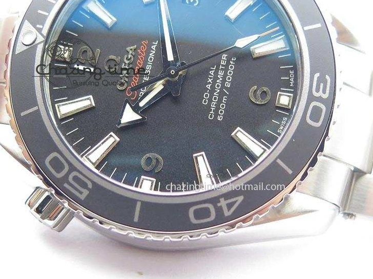 0518 Planet Ocean SS Bp Maker 45mm Black Bezel On SS Bracelet A OnTrend 8218